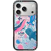 CASETiFY Compact iPhone 17 Pro Case [Slim and Sleek/Compatible with Magsafe / 4 ft. 2X Military Grade Drop Protection] - Under The Sea - Clear Black