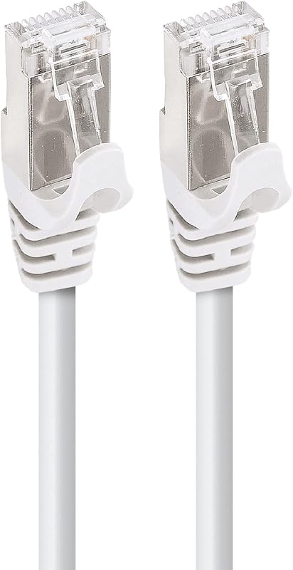Câble Ethernet Cat 7, 20M, RJ45 Réseau 10Gbps 600MHz, Blindé S/FTP, Cordon Internet Très Haut Débit, Compatible avec PC Modem Routeur TV Box Xbox Switch PS5 PS4 Gaming, 560359