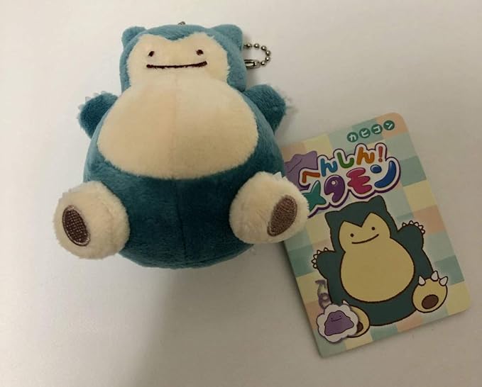 Amazon ポケモンセンターオリジナル ぬいぐるみ マスコット へんしん メタモン カビゴン ぬいぐるみ ホビー