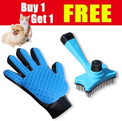 pet glove brush amazon