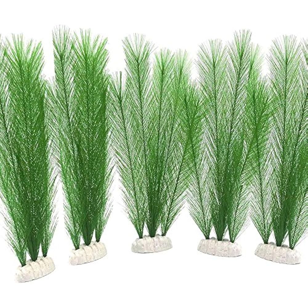 Silk Aquarium Decorations Plants-Fish Tank Plastic Water ...