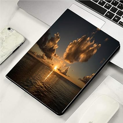 Amazon Ipad Air1 2用ケース 自動スリープ ウェイクアップスマートカバー Ipad 9 7インチ用ケース グランジ 壁紙 海とブルースカイ クラウドヴィンテージ Ipad Pro マルチカラー An Ipad 0 Pro Rldsess タブレットケース 通販