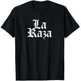 Chicano Chicana Mexican Gift Latina Brown Power La Raza T-Shirt