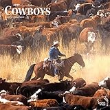 Cowboys 2019 12 x 12 Inch Monthly Square Wall Calendar, USA United States of America Rural Country ( by 