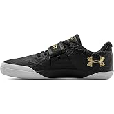 Under Armour Unisex UA Centric Grip Track Shoes - 3021862-004 - Black/Phoenix Fire/High/Vis Yellow