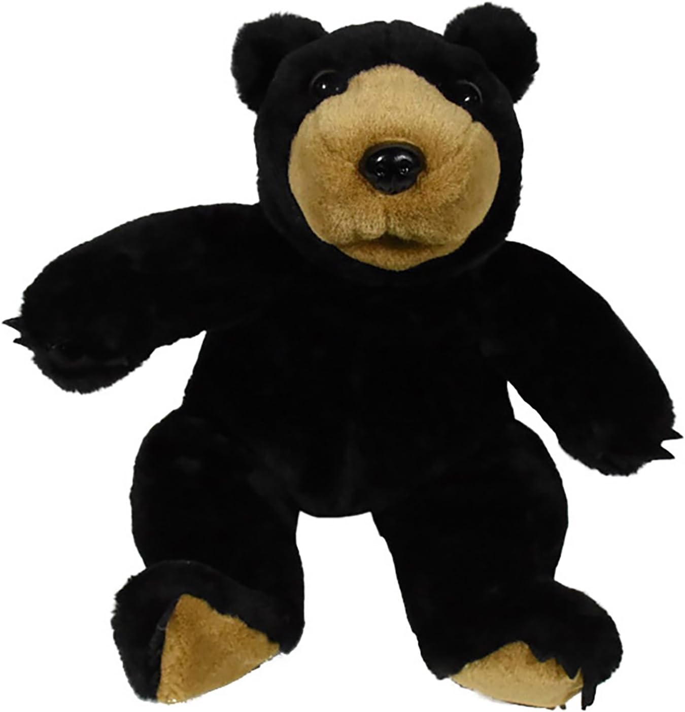 Dear Baby Gear " Animal and Outfit Collection " Mix And Match, Bear 16 inches, Black