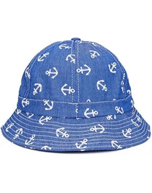 Sailor Anchor Bucket Hat Beach Cap Unisex Adult Summer Sunhat Packable