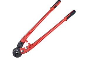 MAXPOWER Cable Cutter, 24-Inch Heavy Duty Wire Rope Cutter for Steel Wire Rope and Stainless Steel Cable