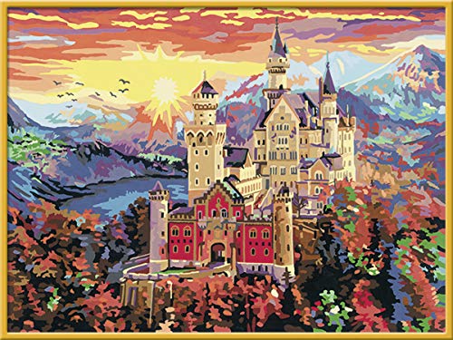 Ravensburger Malen nach Zahlen 28902 - Märchenschloss - Für Erwachsene und Kinder ab 14 Jahren – Bild 3