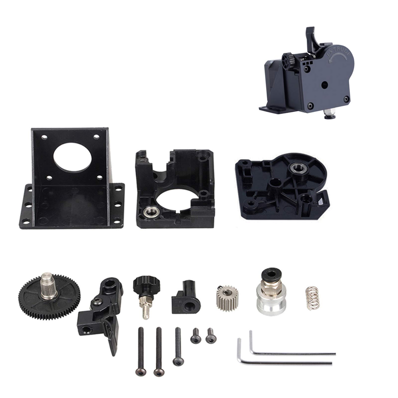 Redrex Ti-tan Extruder Upgraded Bowden Extruder for 3D Printer I3 Mega,I3 Mega S,I3 Mega X with V5, V6 oder J Head Hotend 1,75mm PLA/ABS/TPU/PETG Filament