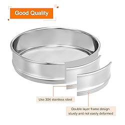 PATIKIL 200 Mesh Lab Sieve, 8" Diameter Test Sieve