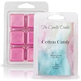 The Candle Daddy Cotton Candy Scented Wax Melts, 2 oz, 6 Cubes, Made in USA