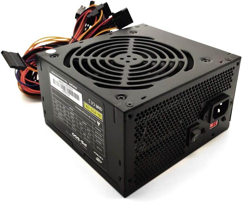 Fonte 500W ATX  Gaming Series, C3TECH PS-500BK - Imagem 3