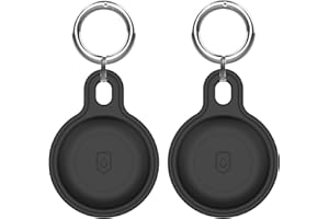 Case for Chipolo POP Tracker Tag - Superior Silicone Build, Shockproof & Anti - Slip. Fits Widely, Protects Against Scratches