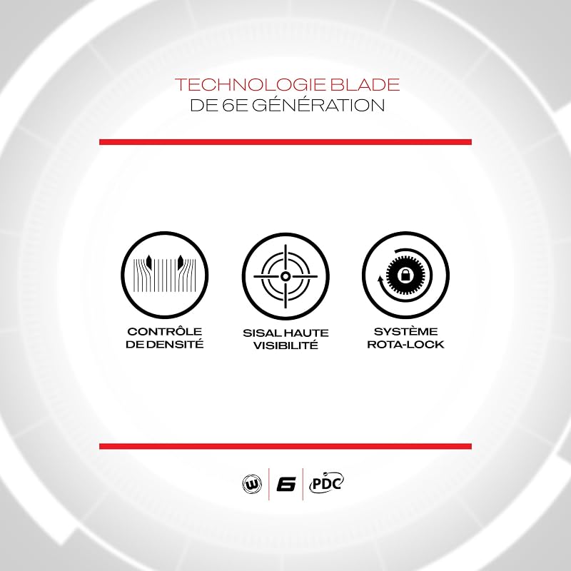 | Darts Blade 6 | Cible de Fléchettes Sisal Professionnelle