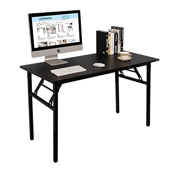 Need Schreibtisch Klapptisch Holzwerkstoffen Computertisch PC Tisch Bürotisch Arbeitstisch Esstisch für Zuhause, Büro, Pickni