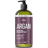 Hair Chemist Volume & Strength Sulfate-Free Argan Shampoo 33.8 oz. - Natural Sulfate Free Shampoo for Hair