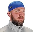Ergodyne Chill Its 6630 Skull Cap, Lined with Terry Cloth Sweatband, Sweat Wicking, Blue