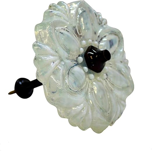 Amazon Com The King S Bay Pressed Glass White Milk Curtain