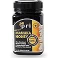 P.R.I Manuka Honey, MGO 600+, 1.1LB New Zealand Raw Monofloral Manuka Honey (500g)