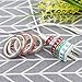 JPSOR 48 Rolls Washi Tape Set, 8mm Wide Decorative Masking Adhesive Tape Four Season Paper Tape, Great for DIY, Craft, Gift, Scrapbook-Decorative, Multi-Purpose (Colorful)