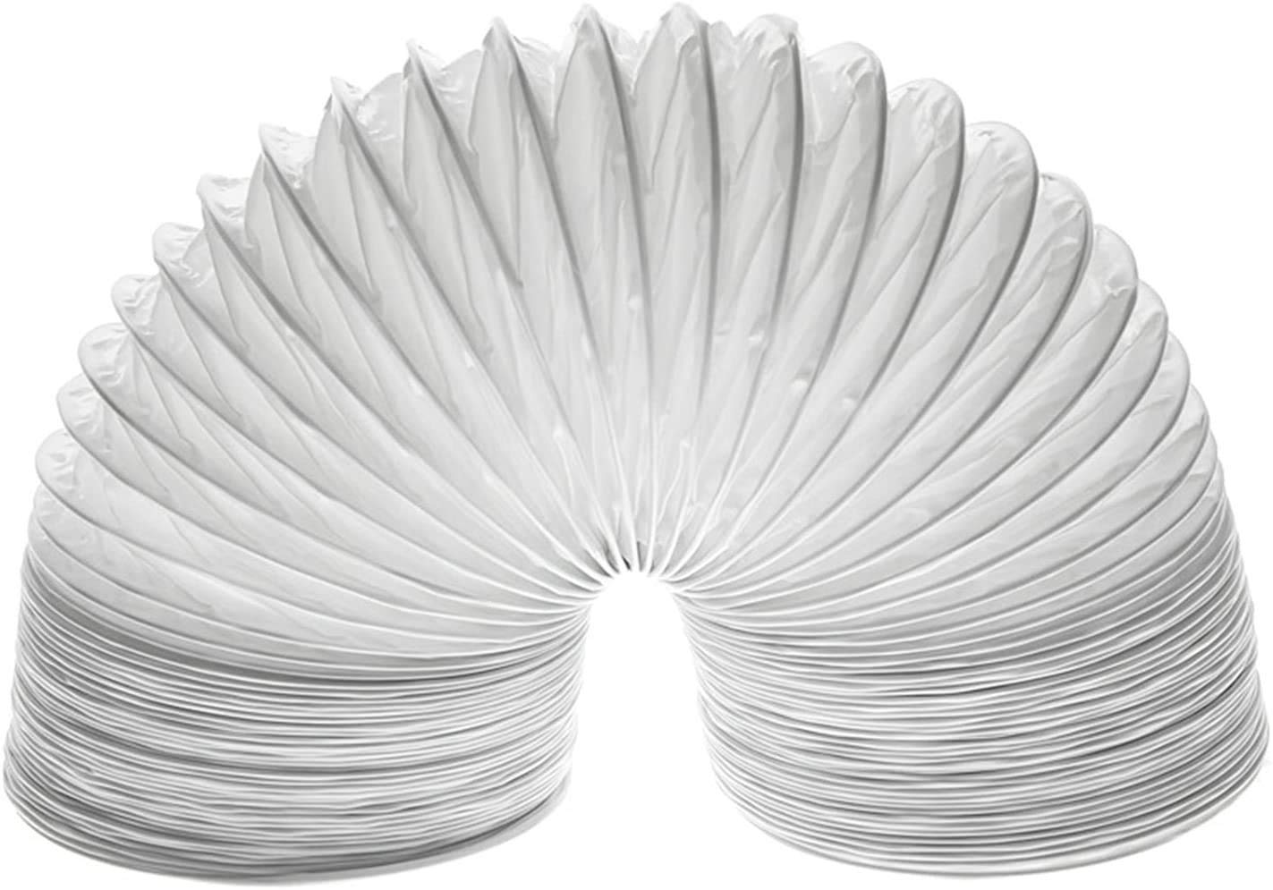 Invero Universal 2 Meter Condenser Vent Hose Flexible Pipe for Most Makes and Models for Vented Tumble Dryers (4" Inch 102mm Diameter)