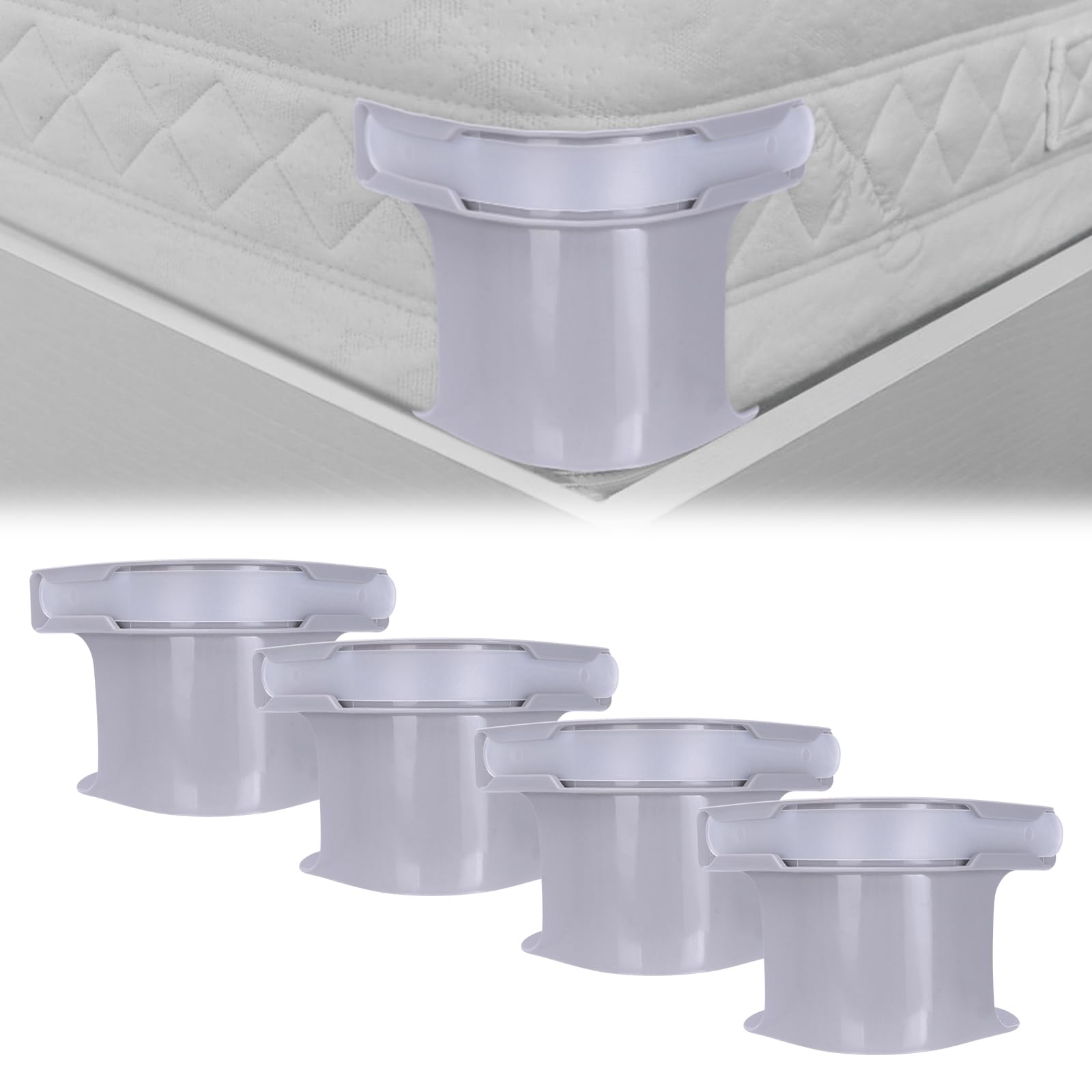 Photo 1 of YUJHON Bed Sheet Holders for Corners, Sheet Locks for Keeping Sheets Firm & Tight, Fitted Sheet Holders Strap for Fit All Mattress