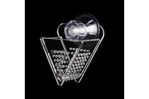 WEAVERBIRD Cone Red Worm Feeder Acrylic V-Shape Shrimp Fish Tank Feeding Cup with Suction Cup