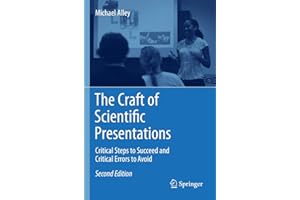 The Craft of Scientific Presentations: Critical Steps to Succeed and Critical Errors to Avoid