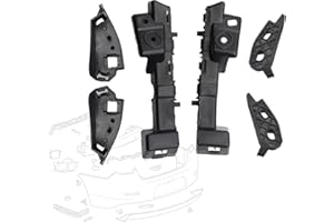 SecosAutoparts 6 Pcs Front Bumper Brackets 20809859 Fit for Chevy Malibu 2016 2017 2018 Replace 20809860 Driver & Passenger Side Retainer Bumper Brackets Support