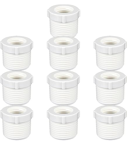 Charlotte Pipe Schedule 80 2 In. MPT X 1-1/2 In. Dia. FPT PVC Reducing