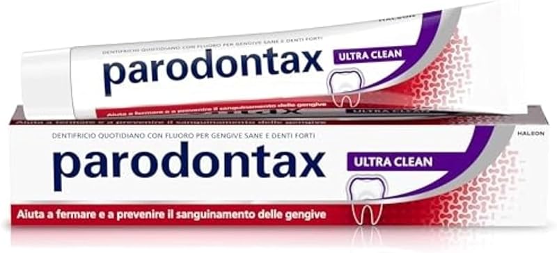 Ultra Clean, Dentifricio Gengive Sane e Denti Forti, 75 ml