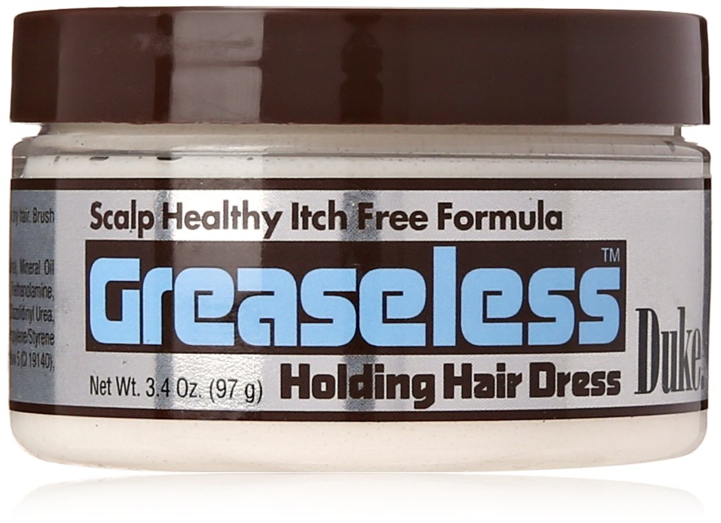 Duke Greaseless Holding Hair Dress | Softens Shines and Rejuvenates Your Natural Curl Pattern, 3.4 Oz