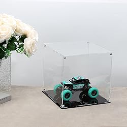 Kcgani 12 Inch Clear Acrylic Case for Display, Cube