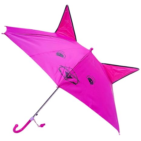  Animal Design Ear Multicolour Umbrella for Boys and Girls