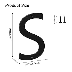 4 Inch House Numbers and Metal Letters for Outdoor