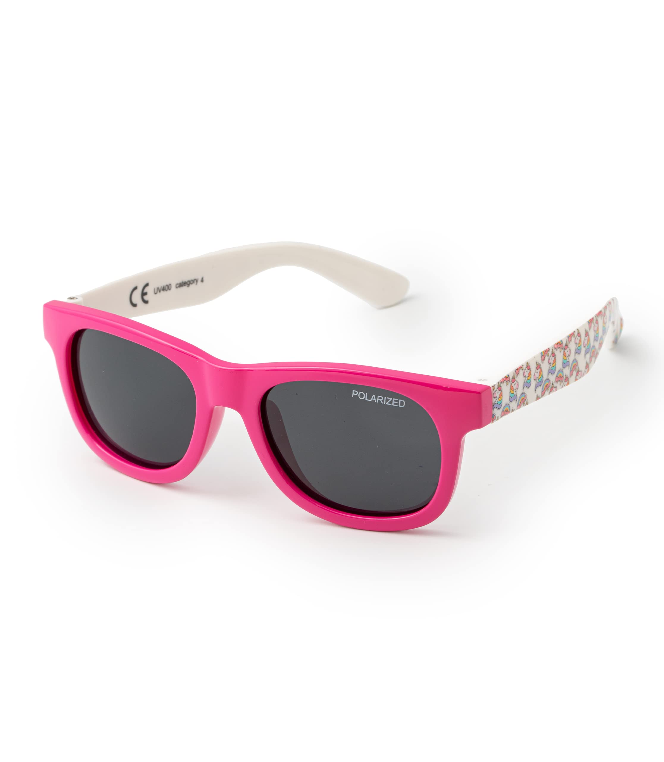 Kiddus Baby Sunglasses girl & boy from 8 months. Polarized UV400 Protection CAT 4. BPA Free, Flexible legs. Designed in Barcelona