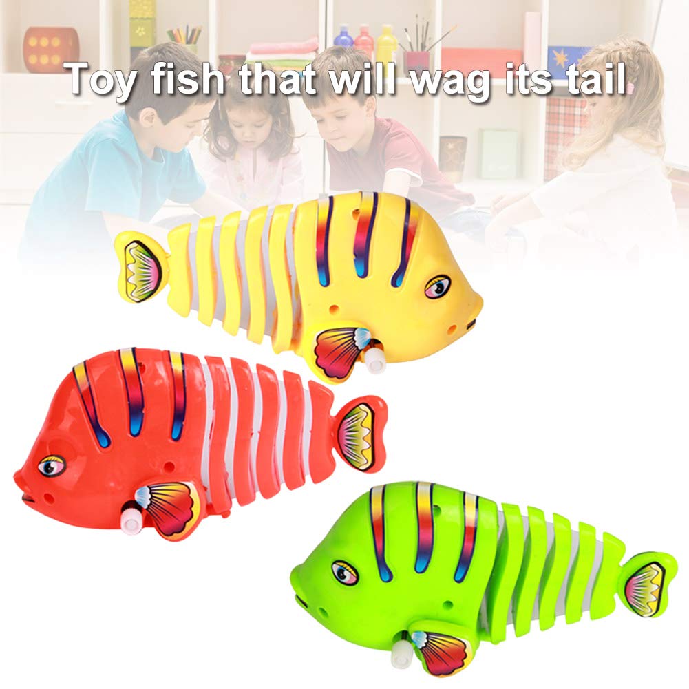 Boumten Clockwork Fish Bath Toy Clockwork Fish Clockwork Fishing