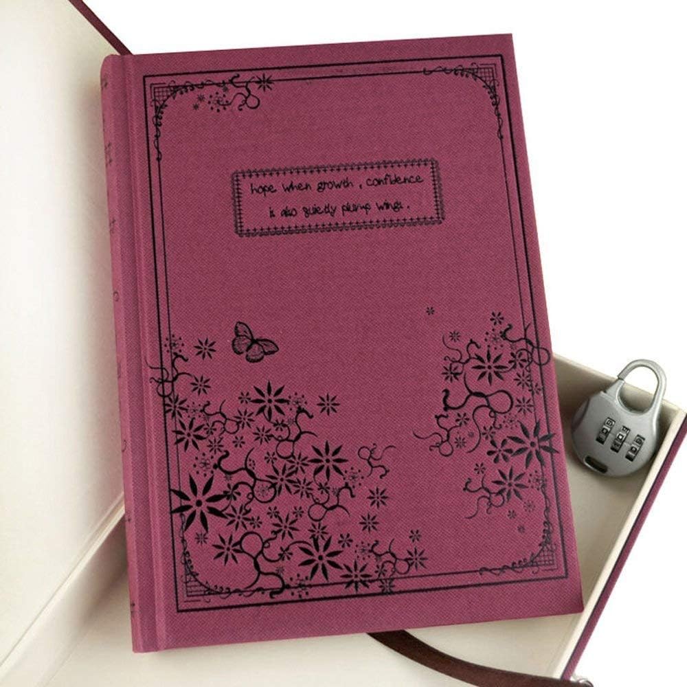 diario quinquennale con serrature