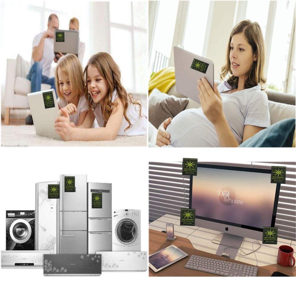 Anti EMF Protection Stickers for Mobile Phones, Digital Cameras, Camcorders, Laptop Radiation Protection Equipment, Best EMF Protection Products (10 Packs)