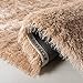 SAFAVIEH Venice Shag Collection Accent Rug - 3' x 5', Champagne, Handmade Glam, 3-inch Thick Ideal for High Traffic Areas in Entryway, Living Room, Bedroom (SG256C)