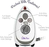 The Quilted Bear Mini Steam Iron Travel Iron Compact Dual Voltage Black view 2