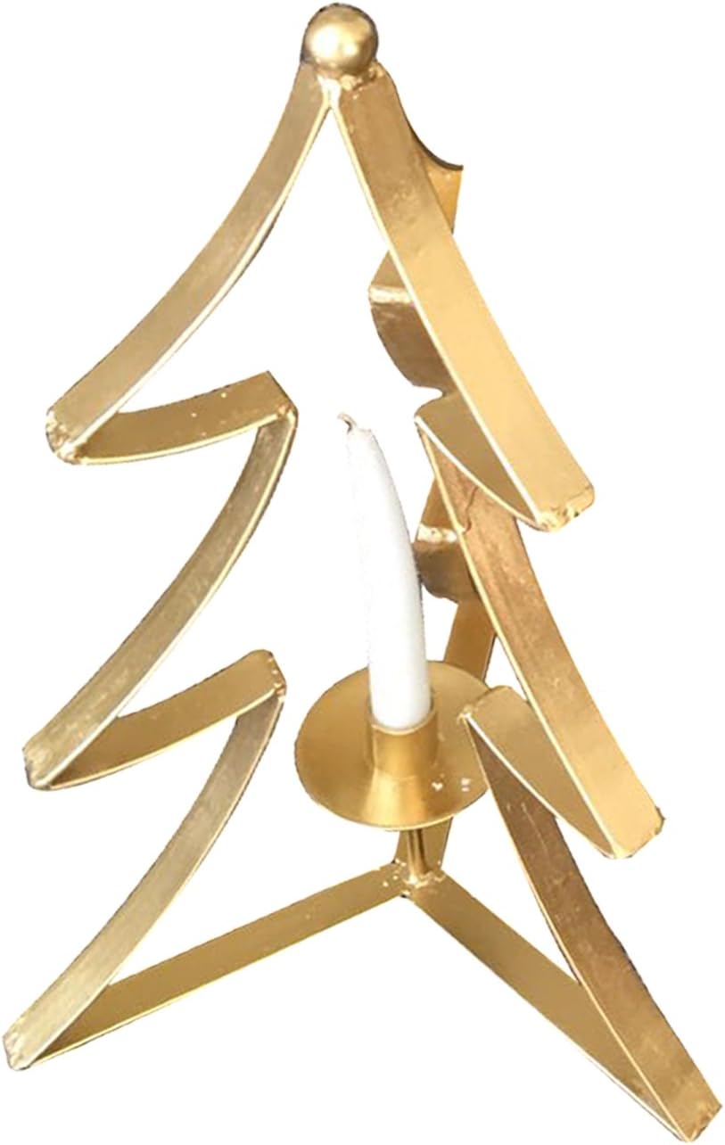 Amazon Com Giftbay Creations Pine Cone Pillar Candle Holder Stand Tall Gold Finish Home Kitchen