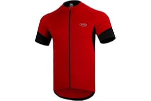 CGLRYBO Cycling Bike Jersey for Men Short and Long Sleeve Bike Bicycle Shirts Biking Clothing Breathable Quick-Dry Shirt with Pockets