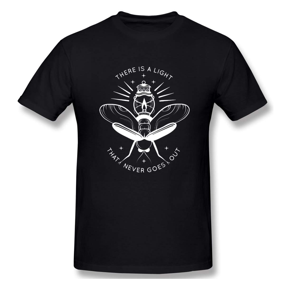 P There Is A Light That Never Goes Out Black T Shirt