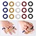 Sumind 15 Pieces Acupressure Finger Rings Massager Circulation Rings Medicine Massage Ring Acupuncture for Kids Teens Adults, Assorted Colors