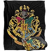 Harry Potter Hogwarts Crest Officially Licensed Silky Touch Super Soft Throw Blanket 50" x 60"