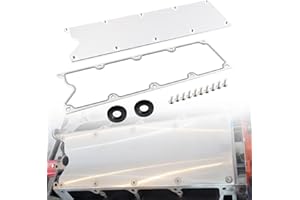 VVORHSBELL LS Gen3 Valley Cover Pan Plate Compatible with LSX LS1 LM7 LR4 LQ4 LS6 L59 LM33 LQ9 LM4 Chevy GMC Silverado Sierra SUV