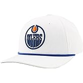 ZHATS NHL Unisex-Adult NHL Officially Licensed Rope Hat Snapback Backspin White