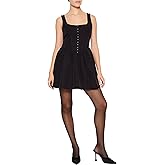 Forever 21 Womens Corset Hook-&-Eye Mini Dress